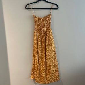 Faithful the brand strapless dress worn once